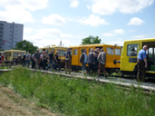Einstieg Oberwart Lokalbahn